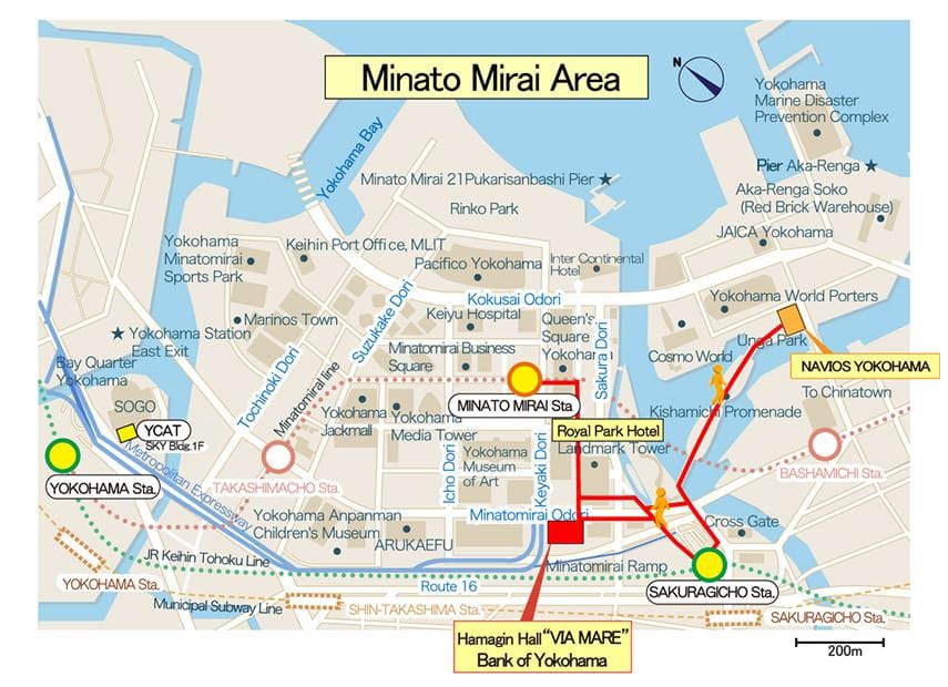 minato mirai 21 arată hartă