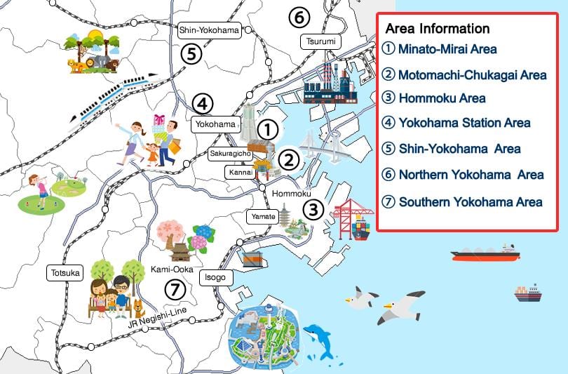 Yokohama harta obiectivelor turistice
