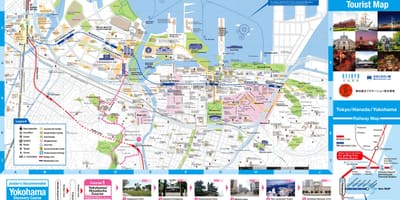 Harta de atracții Yokohama